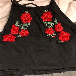 Really cropped tank top